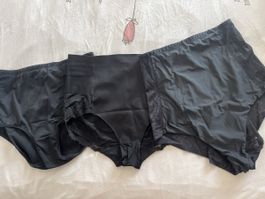3 Stk Miederhösli1xTriumph, Schwarz, Gr M 38/40, Neuwertig!