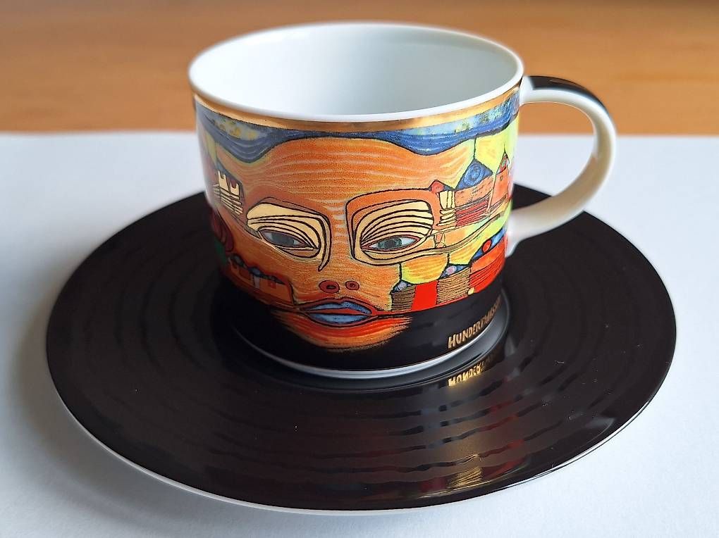 Geschirrsets: Sammler Tassen Hundertwasser ars mundi Exklusiv Edition 2001 – Neu (gemäss Beschreibung) aus Reinach BL von Softseller 5