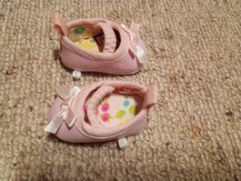 1 Paar Ballerina Schuhe für kleine Puppe, 5.5 cm