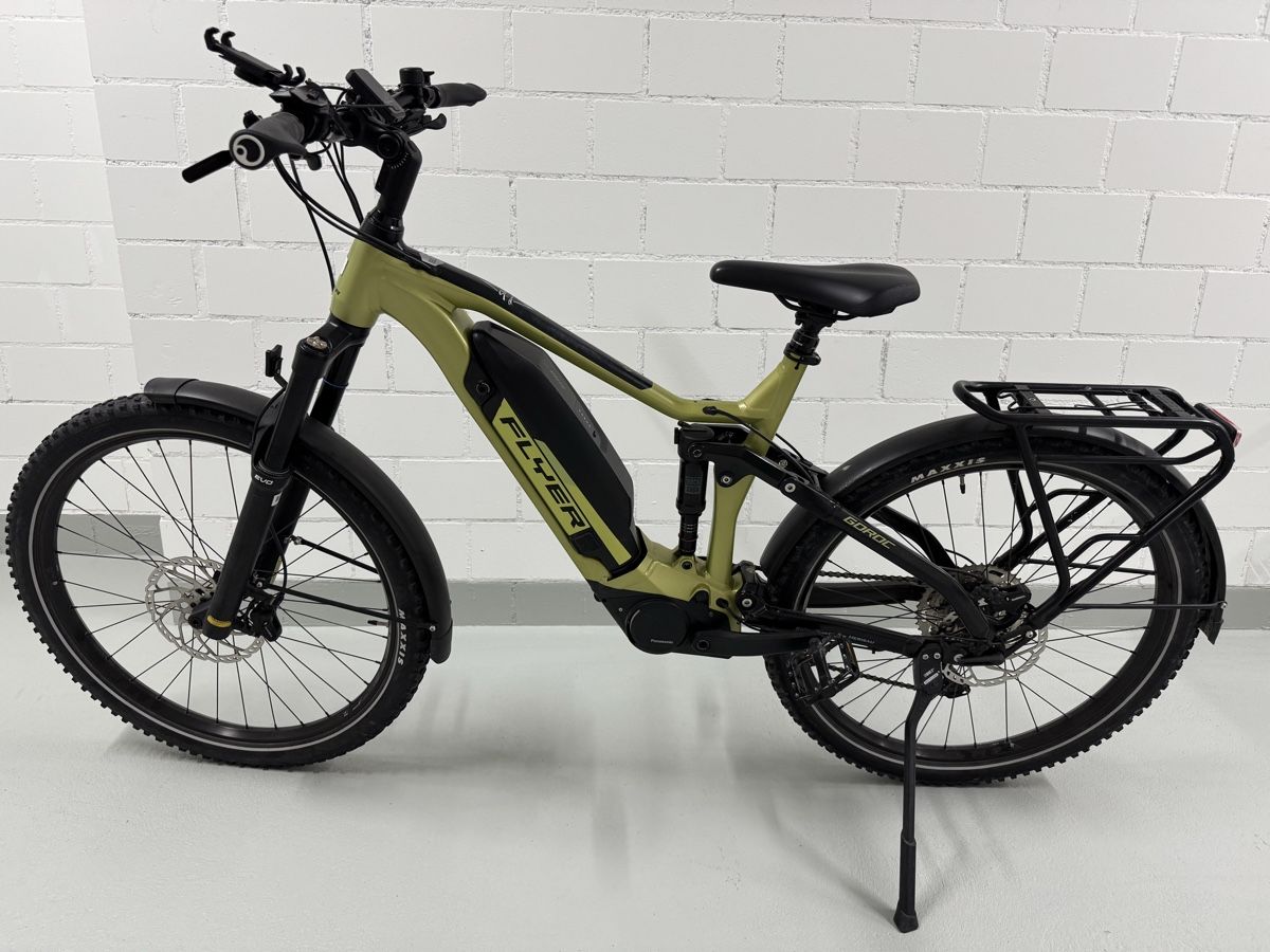 Vélos: Flyer Goroc 4 4.10 fully Grösse L – D'occasion à Stachen par Hasenfarm