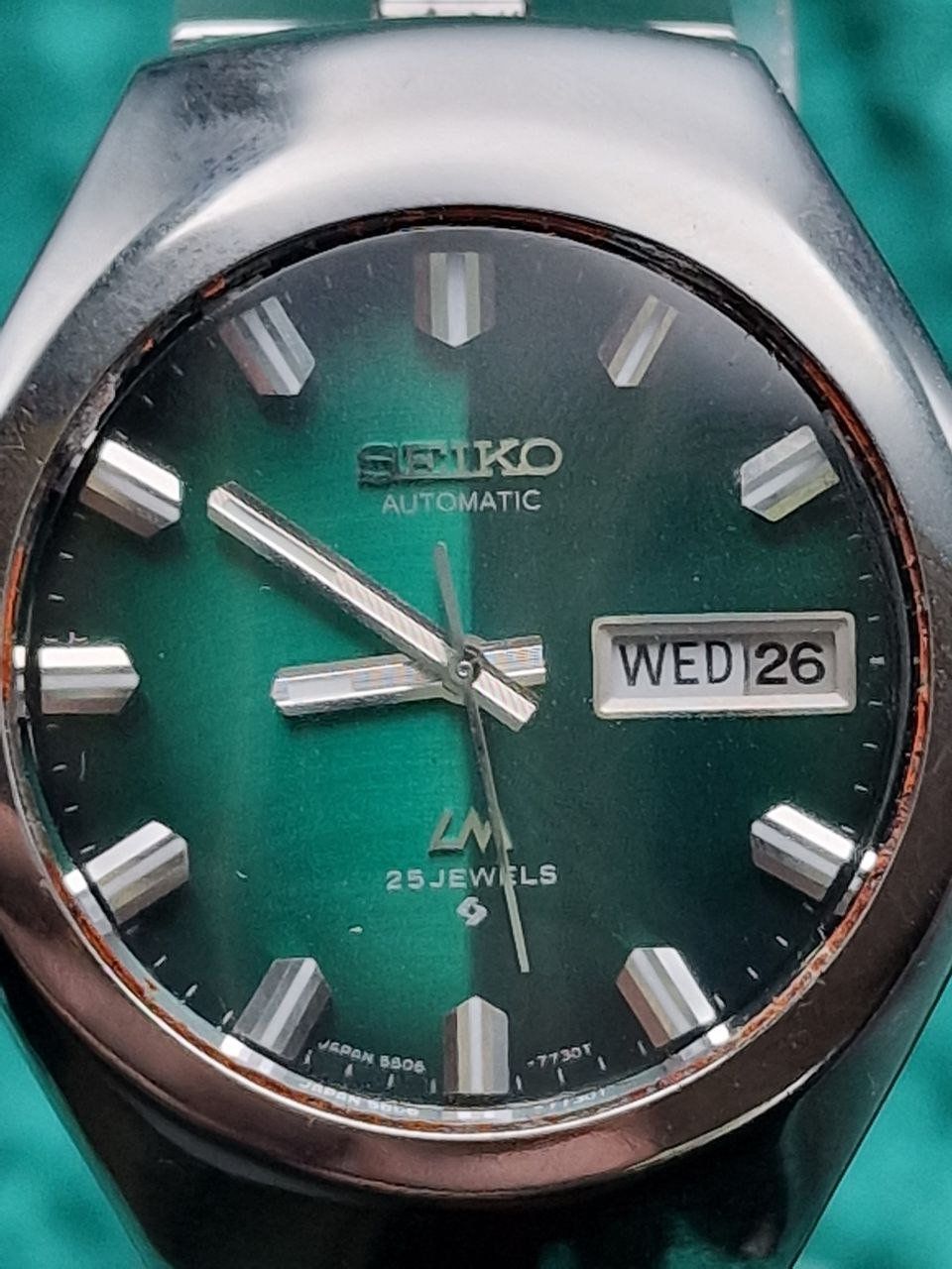 Seiko Orologi: Wunderschöne SEIKO LORD MATIC Automatic ref.5606-7360 Green – Usato da Bassersdorf venduto da antik_leo 1