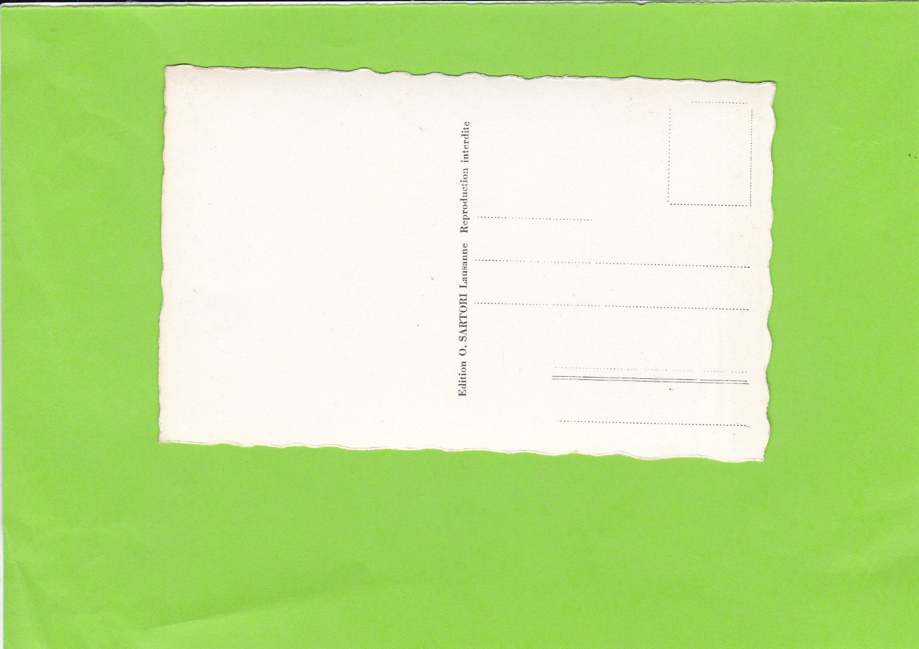 Cartoline postali: Lausanne – Usato da St. Peterzell venduto da neckertal 1