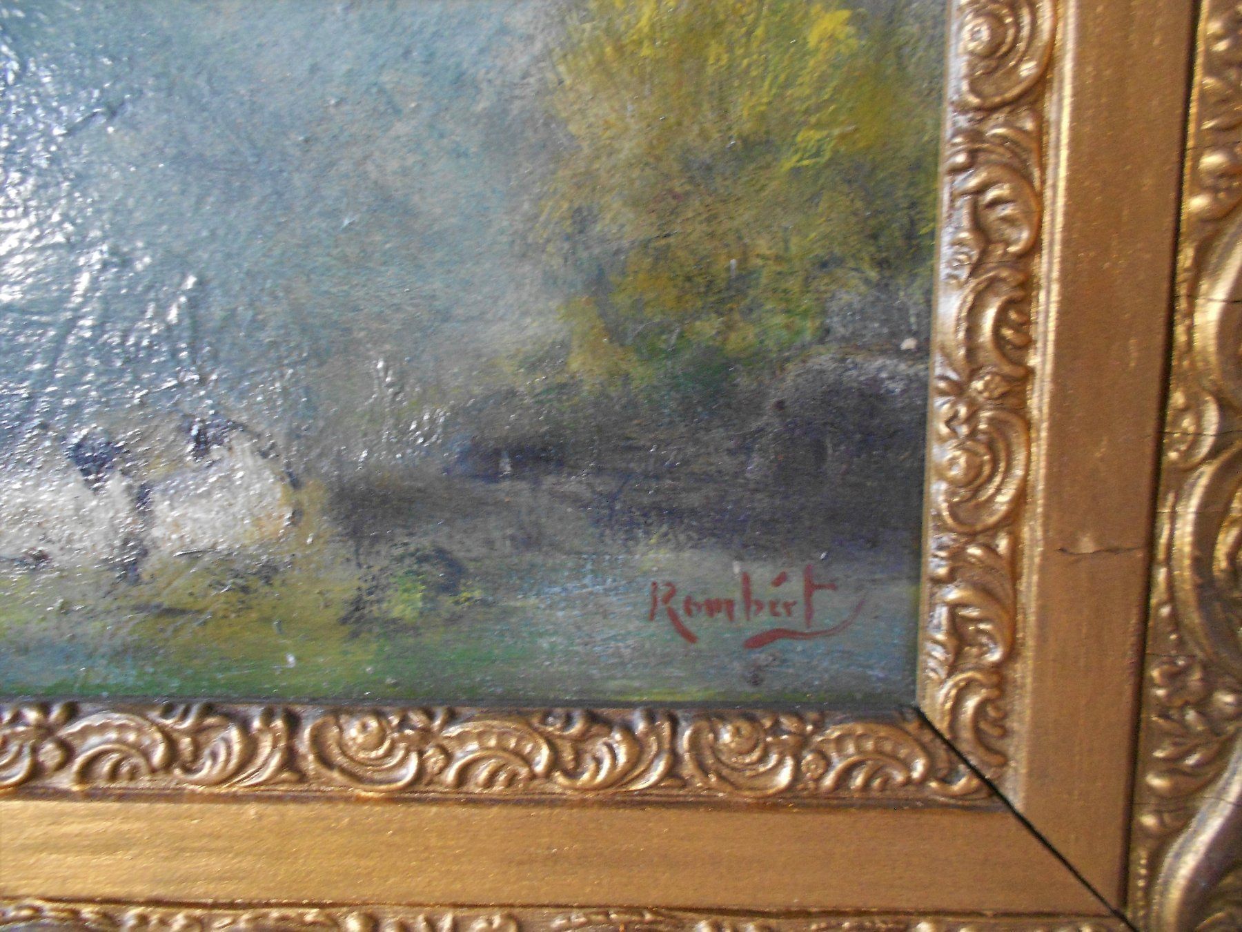 Dipinti: Jean Charles Rambert (1867 - 1932) Impressionismus – Usato da Dübendorf venduto da ArtExpression 1