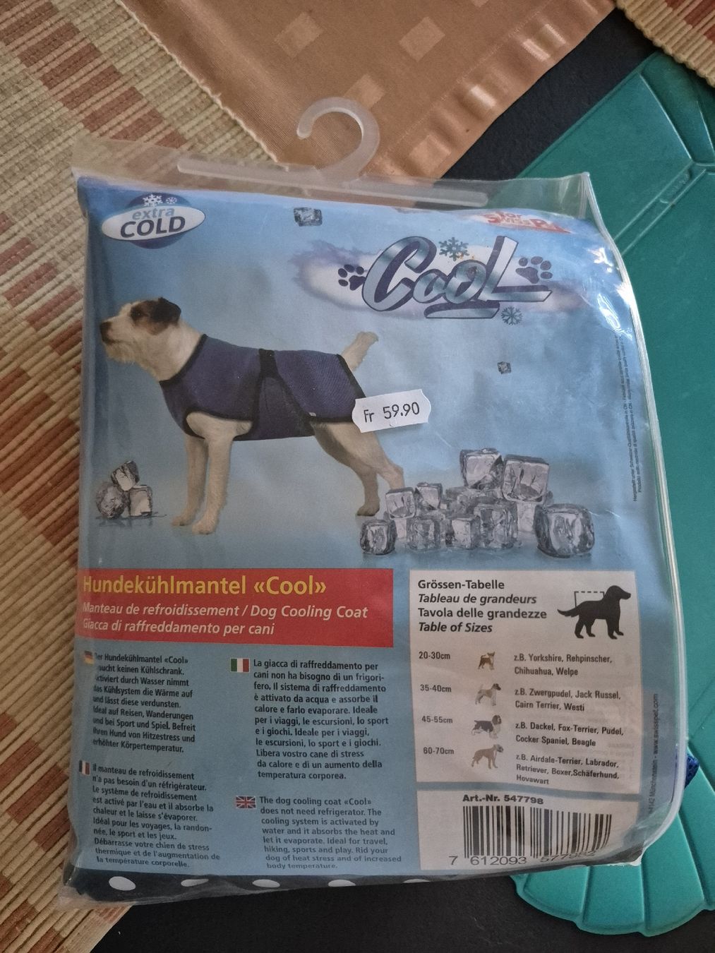 Abbigliamento: Hundekühlmantel Cool – Usato da Volketswil venduto da Ch8604