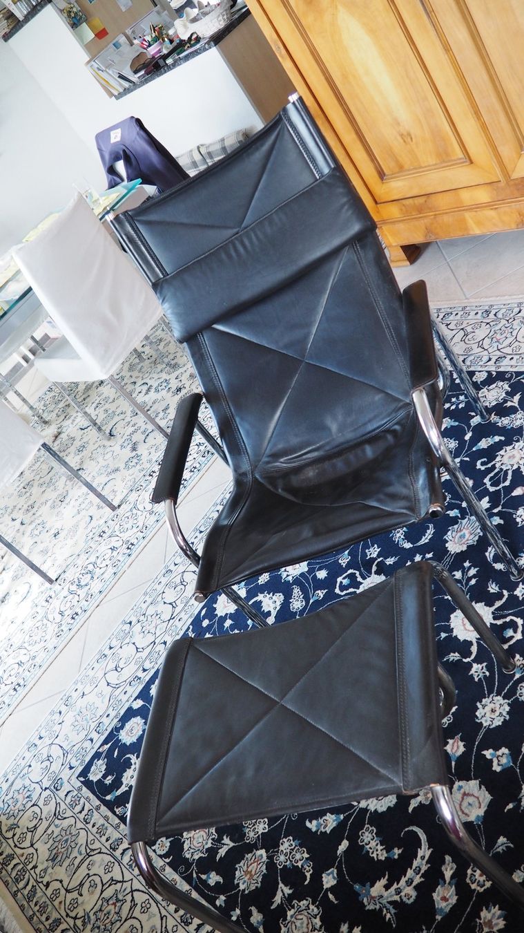 Vitra Poltrone: Eichenberger Vitra Sessel original – Usato da Trimbach venduto da Lasser1 1