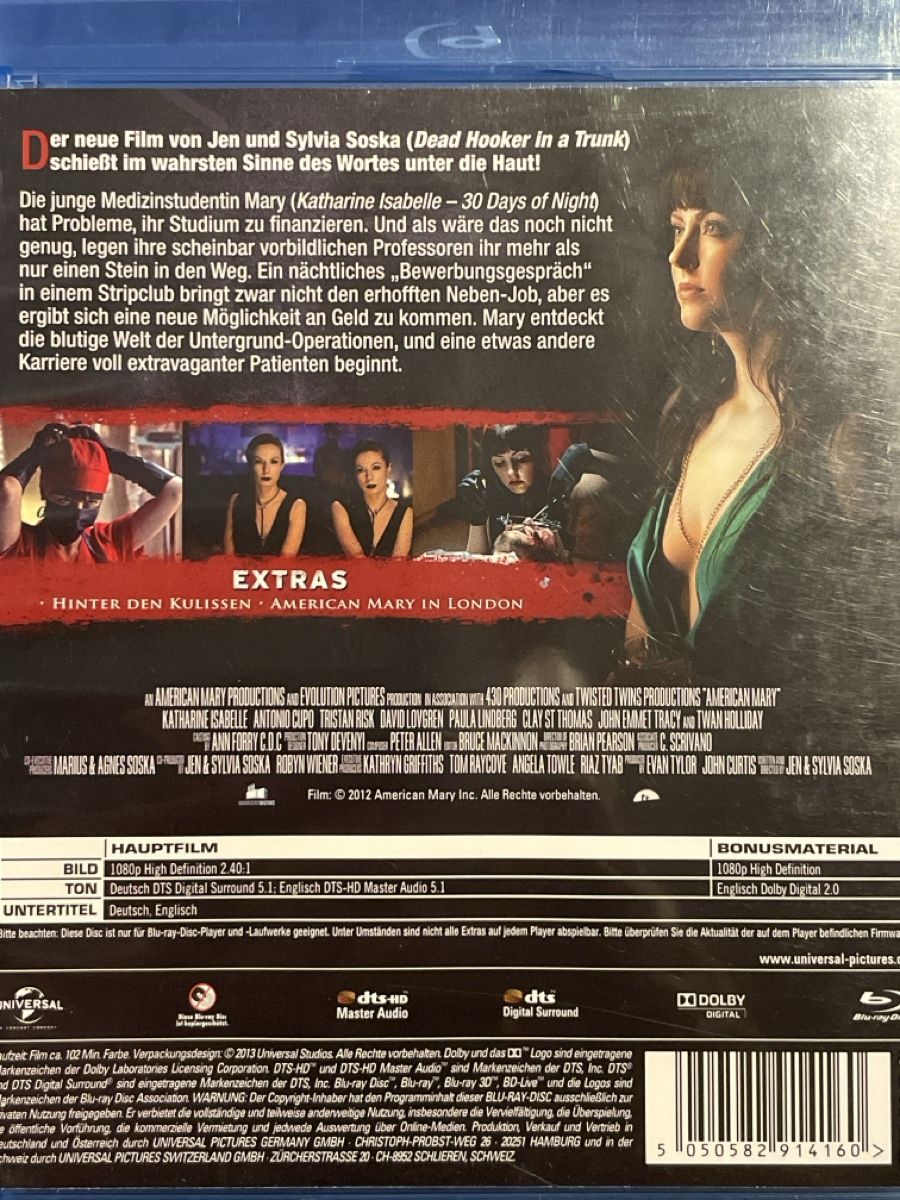 Alle DVDs: American Mary (2012)  selten – Gebraucht aus Waldenburg von Gonzo8 1