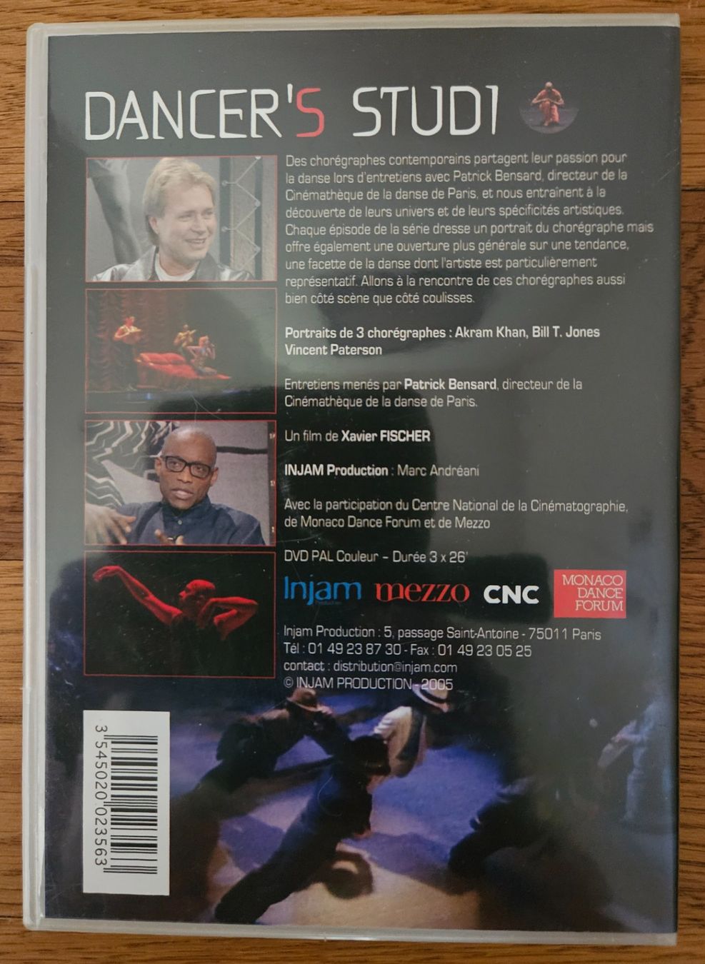 Tutti i DVDs: Dancer's Studio DVD - Portraits de Chorégraphes Tanz – Usato da Birmensdorf ZH venduto da Wendepunkt... 1