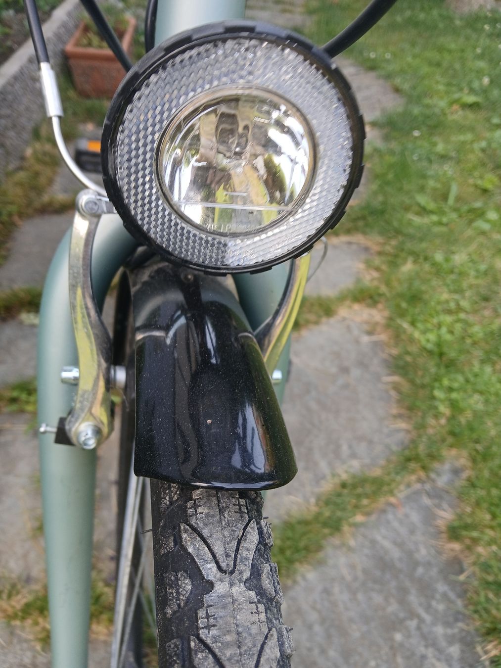 Vélos: Damenvelo mit Korb, silber, gebraucht – D'occasion à Kriens par BenjaminsTokey 7