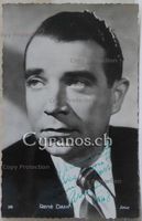 René Dary (1905-1974) Kinderstar - Autogramm