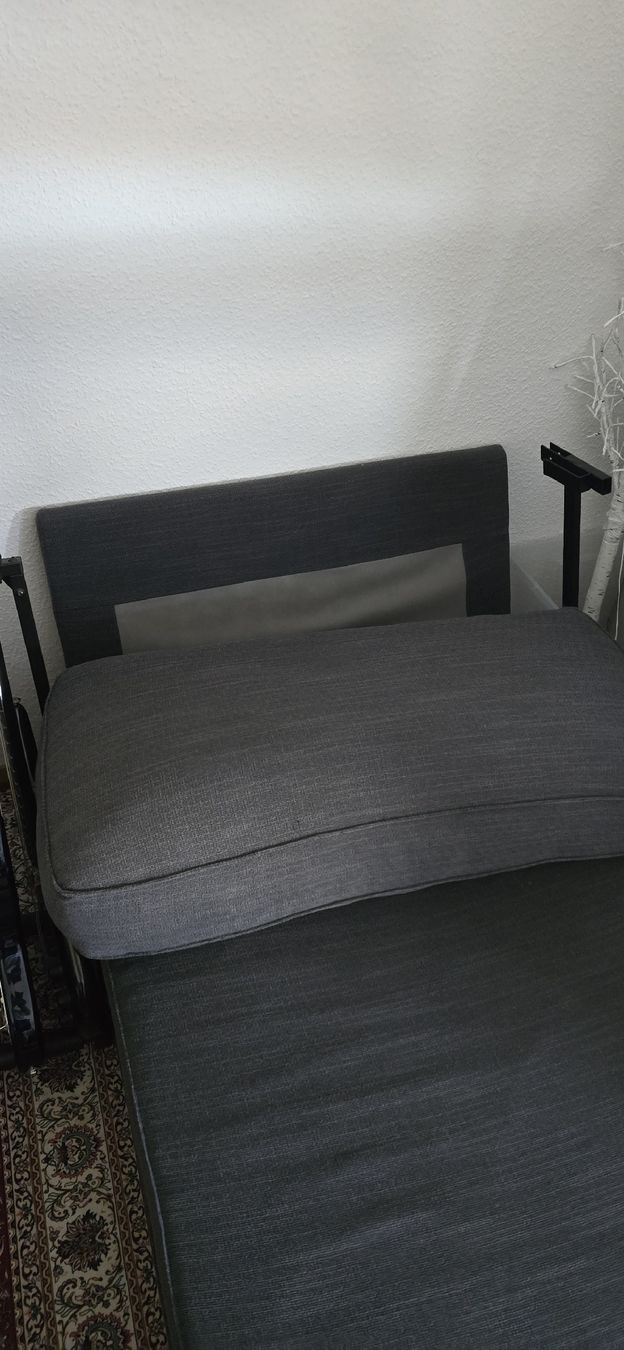 Ikea Sedie a sdraio: Chaise lounge IKEA grau 170cm – Usato da Meilen venduto da Roobiedoobie 2