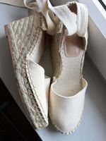 Espadrilles H&M Keilabsatz Leinwand Grösse 36 guter Zustand