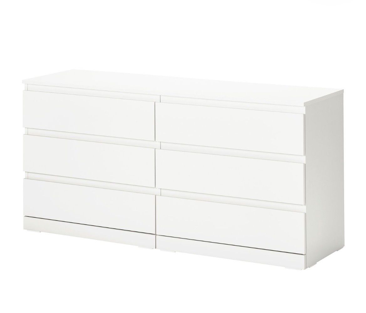 Commodes: Malm 6er weiss 1 mal – D'occasion à St.Gallen par nej_daa 1