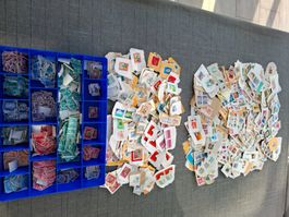 Briefmarken, Postmarken, Album, Sammlung