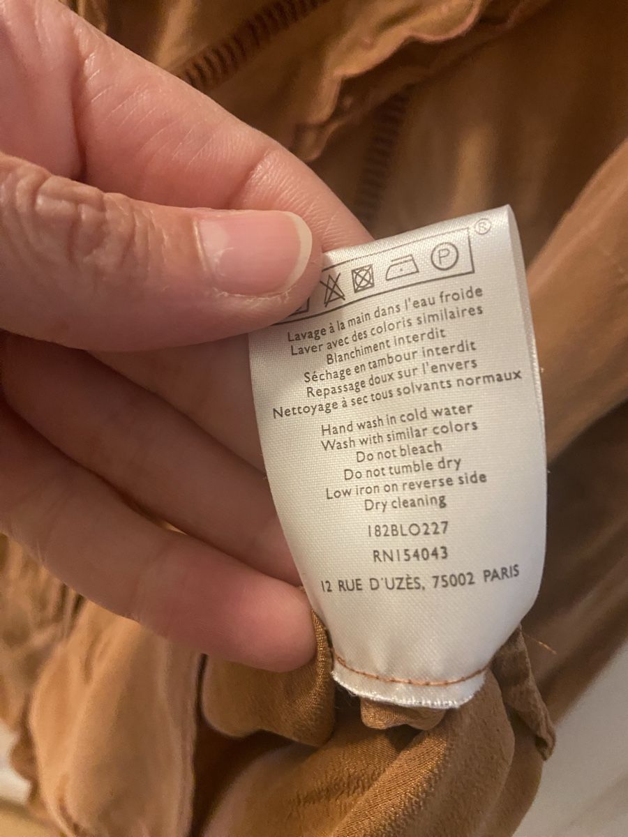 Sezane Camicette: Chemise en soie Sézane  – Usato da Lausanne venduto da lau_8vk7 4