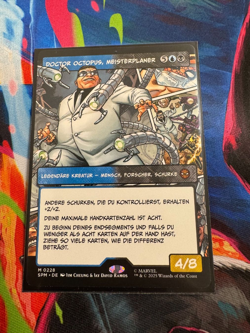 Magic The Gathering Carte collezionabili: Doctor Octopus, Meisterplaner - Marvel's Spider-Man - Magic – Nuovo (secondo la descrizione) da Bülach venduto da Pfrenzel
