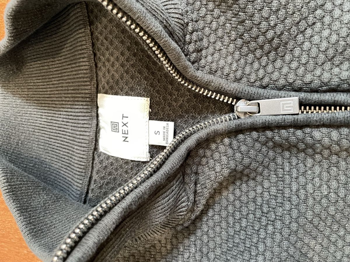 Next Pullover & Sweatshirts: Next Herrenpullover Gr. S Olivgrün mit Reissverschluss – Neu (gemäss Beschreibung) aus Wädenswil von VintageSalesCH 1