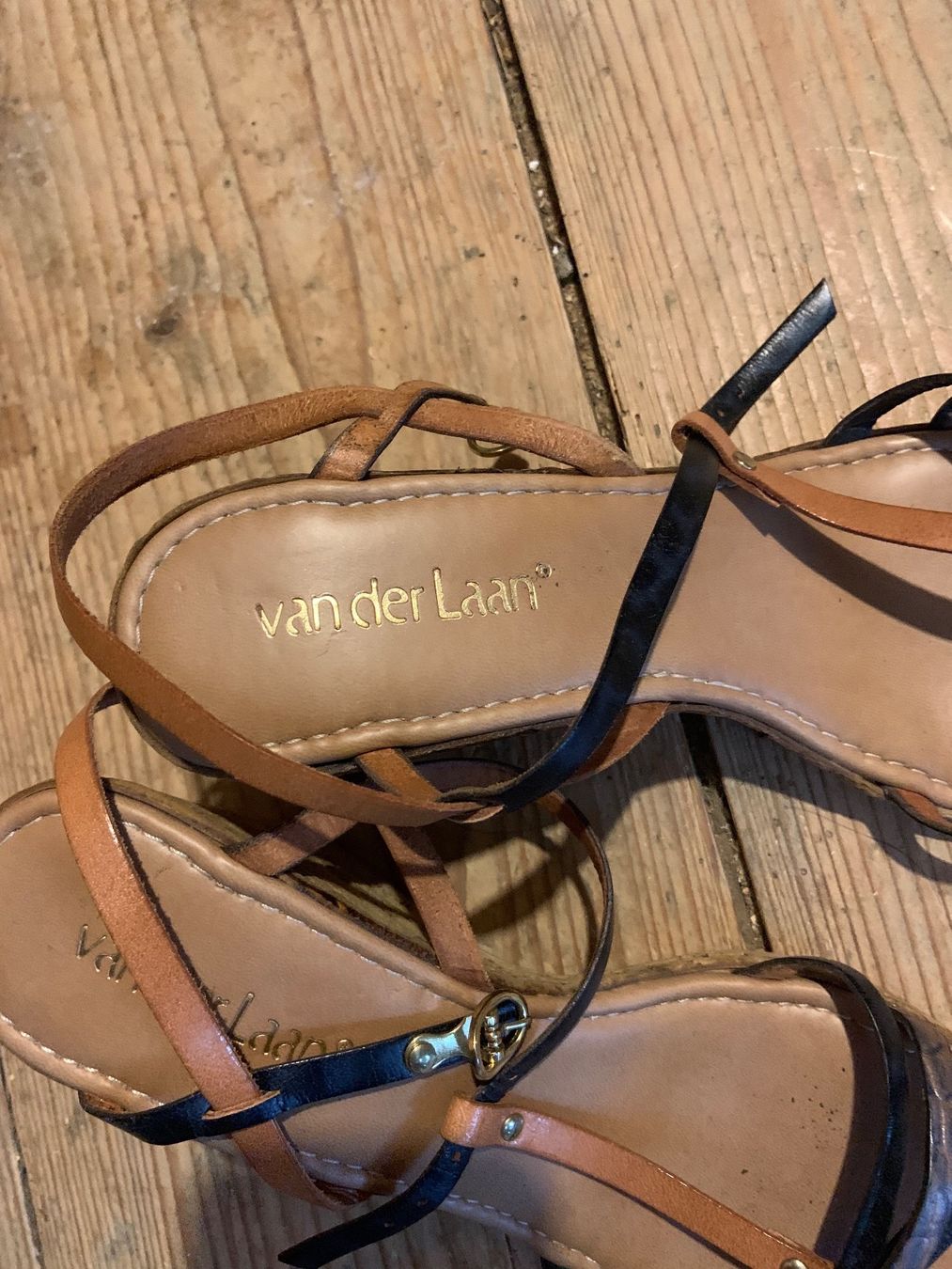 Damenschuhe: Leder Sandalen mit Keilabsatz, Grösse 39 – Gebraucht aus Wolfhalden von Bilgi90 4