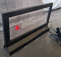 Heineken Bier LED Plexiglas Werbeschild