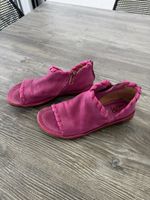 Leder Sandalen Pink Gr. 39 Reissverschluss
