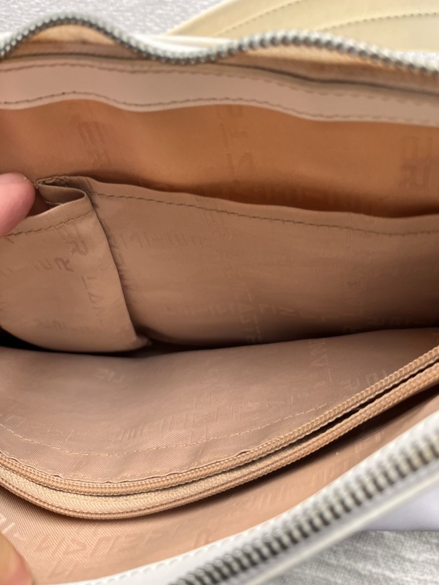 Lancaster Borse da donna: White Lancaster Paris Handbag - Needs Clean – Usato da Lausanne venduto da Danash 9