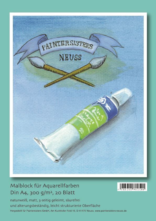 Tele & Cornici: Malblock für Aquarellfarben A4 – Nuovo e nell'imballaggio originale da Escholzmatt venduto da crazyteam