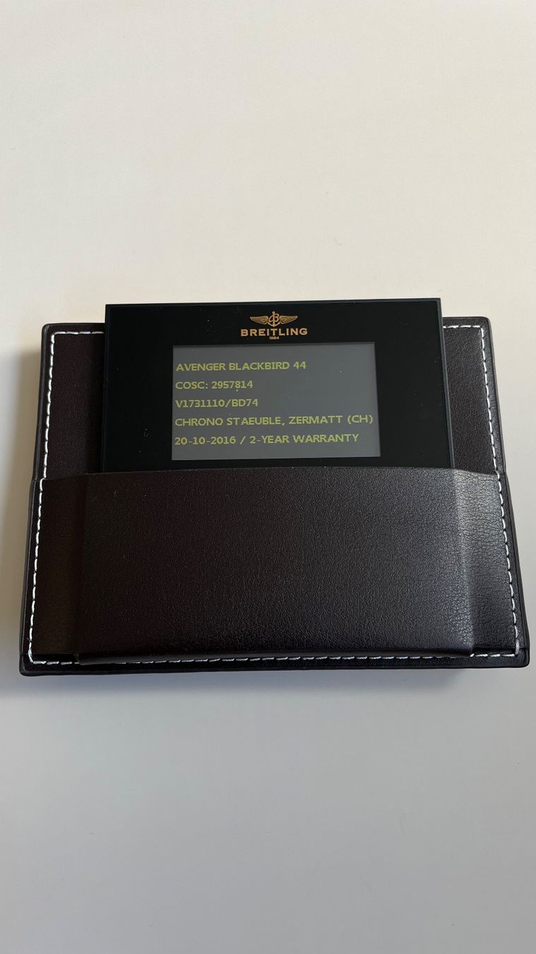 Breitling Montres: Breitling Avenger Blackbird 44 – D'occasion à Oberweningen par Lake1980 7