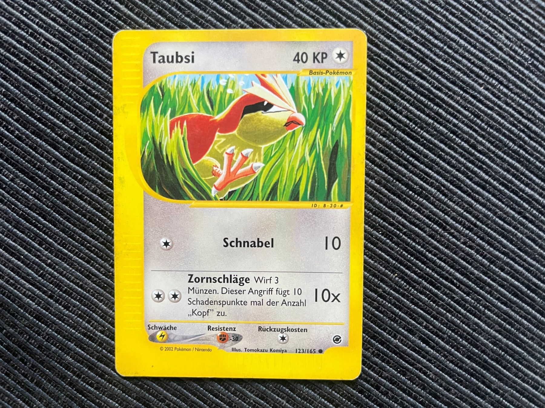 Pokémon Carte collezionabili: Pokemon Taubsi Expedition Deutsch – Usato da Wabern venduto da Collectfun