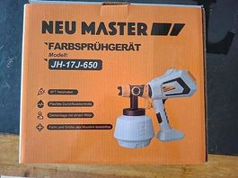 Farbsprühpistole neu
