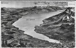 Geneve - Lac leman - Panorama