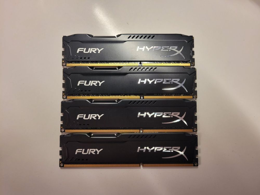 HyperX Fury 4x8GB DDR3 Ram 1600MHZ | Kaufen auf Ricardo