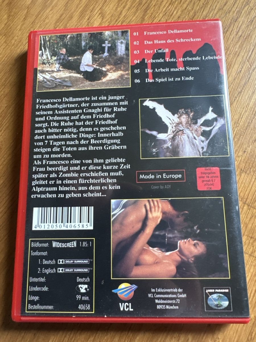 Alle DVDs: Dellamorte Dellamore, Red Edition DVD – Gebraucht aus Benken ZH von Audi-erich 1