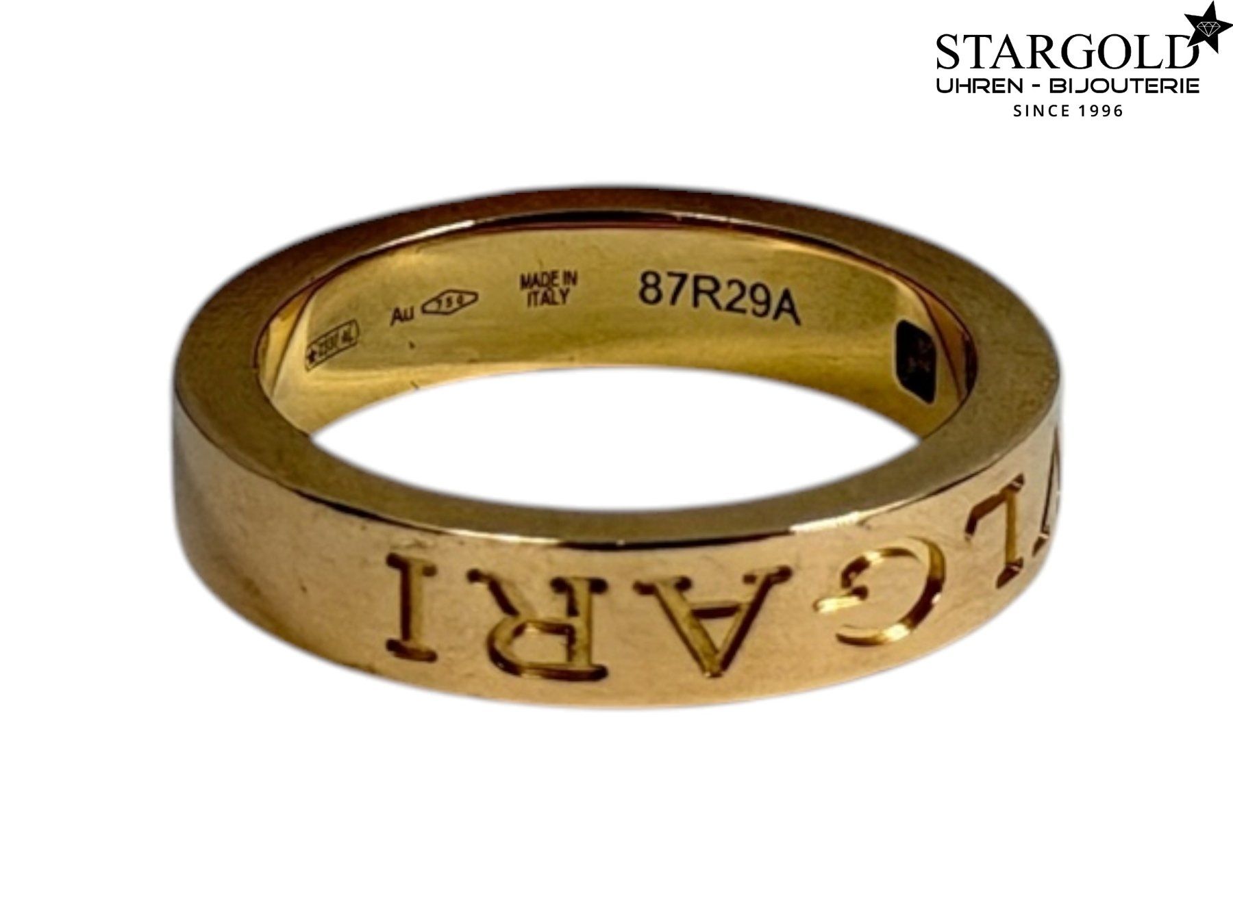 Bulgari Anelli: Bulgari 18K Rosegold Ring Gr. 50 – Usato da Zürich venduto da Stargold-Uhren 1