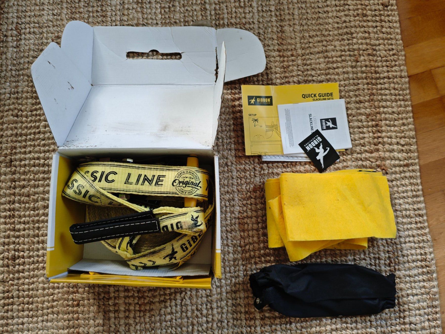 Slackline: Gibbon Slackline Classic Line Tree Pro Set 15m – Usato da Bern venduto da roboron01 1