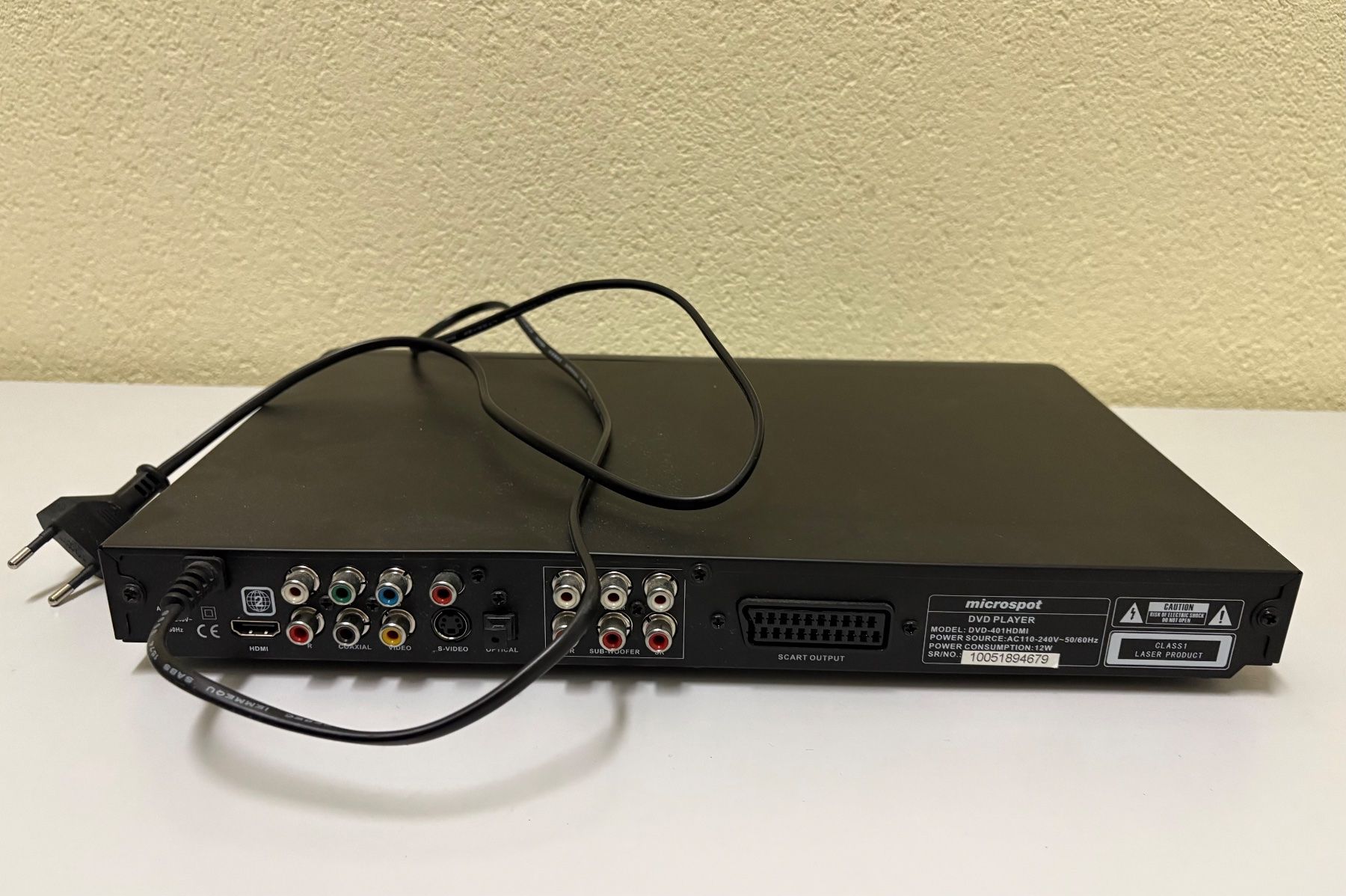 Microspot Sistemi audio & multimediali: DVD Player 401-HDMI microspot – Usato da Basel venduto da tif_m2h6 2