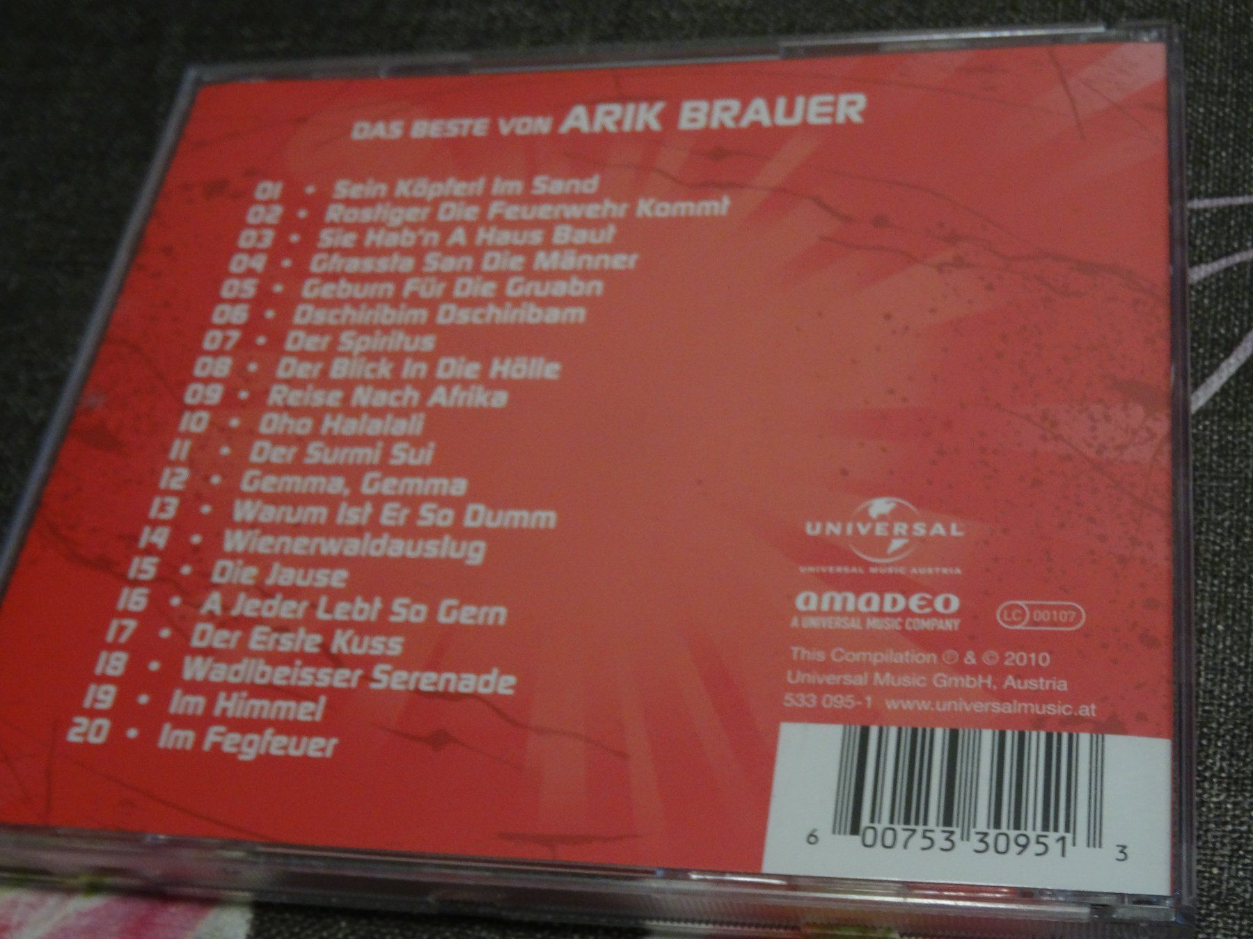 CD: Arik Bauer - Das beste von CD – Usato da Olten venduto da Disc-Ausverkauf 1