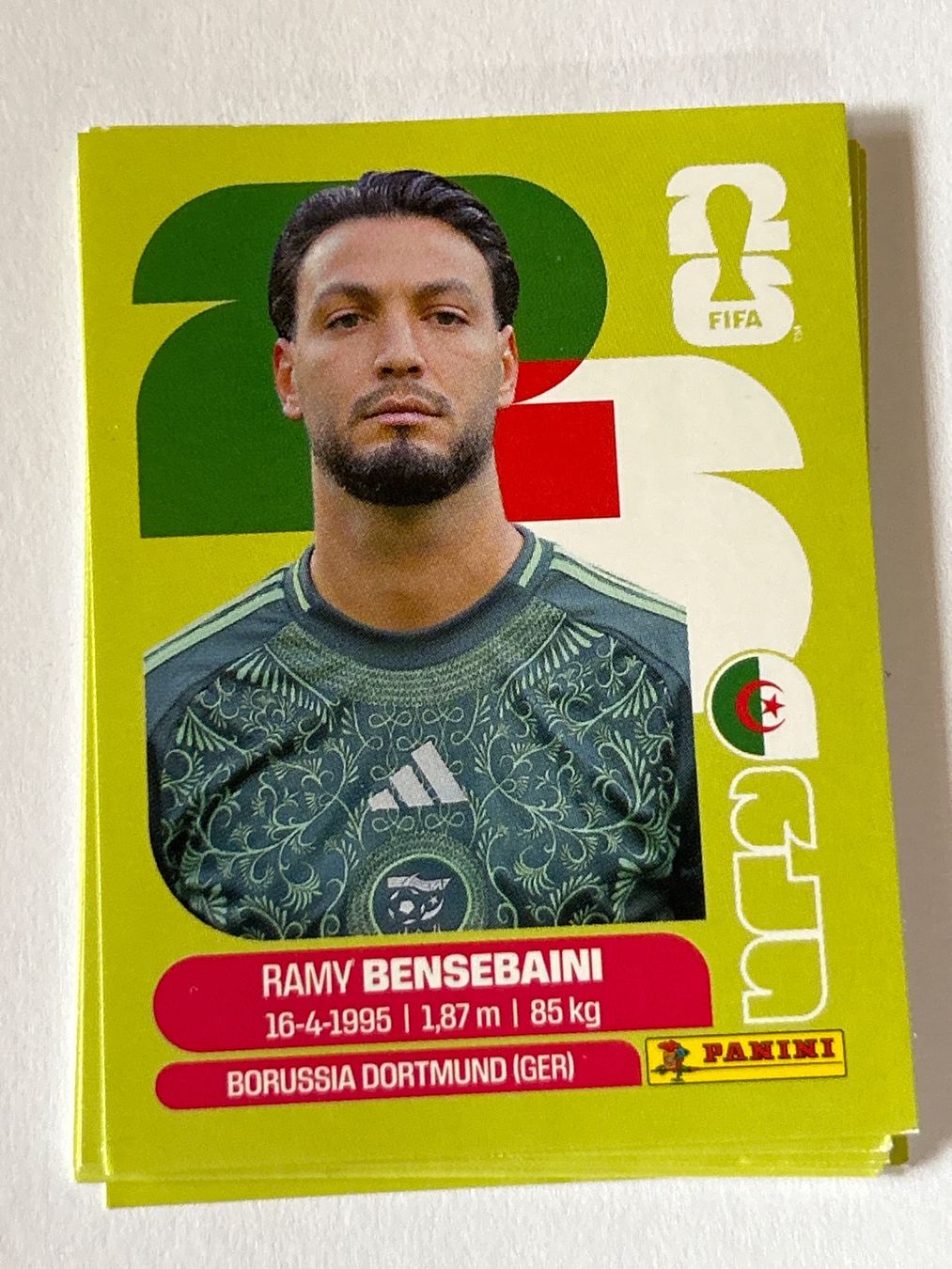 Panini Carte collezionabili: Panini WM 2026 Sticker - Bensebaini ALG 3 – Nuovo (secondo la descrizione) da Troistorrents venduto da sim_d75d