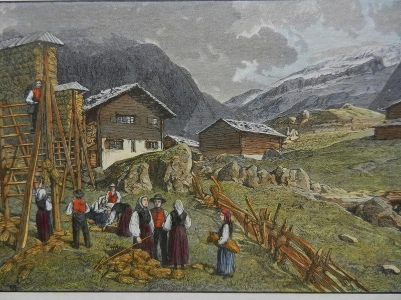 Incisioni: Val Medels koloriert – Usato da Risch venduto da Rischli15 1