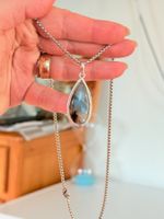 Collier Labradorite naturelle