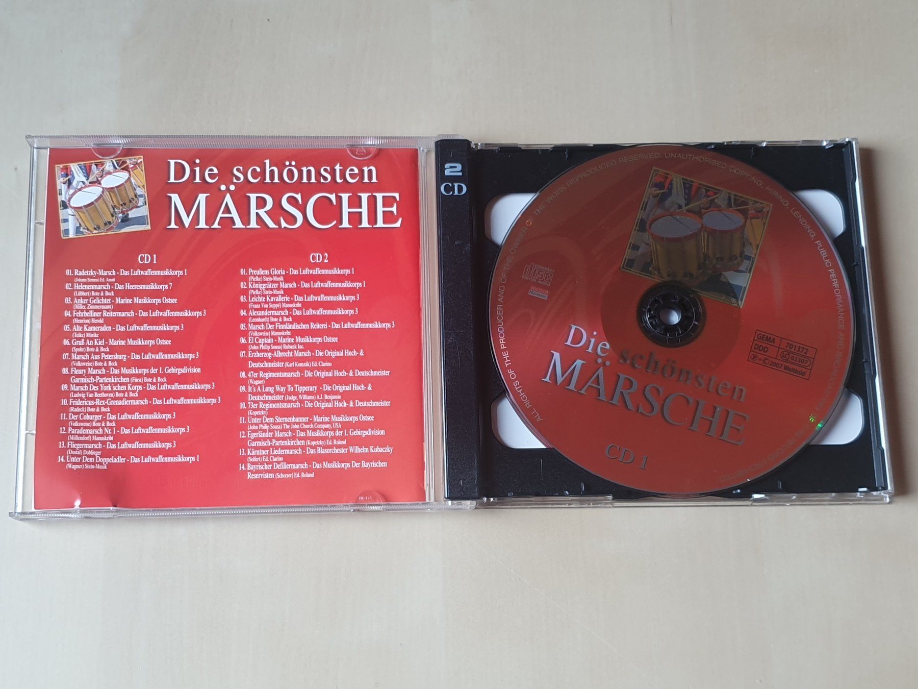 CDs: die schönsten Märsche – Gebraucht aus Stansstad von collectorsshop 2