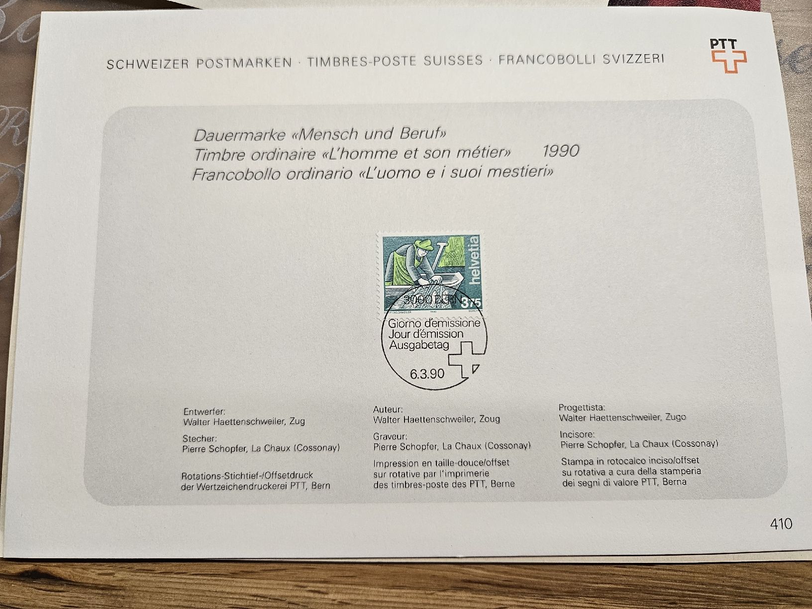 Tous les timbres: Schweizer Postmarken – Neuf avec emballage d'origine à Chur par Kohla1980 1