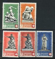 1940, Pro Patria, Geschichtliche Motive **, ohne Falz