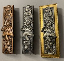Baslerfasnacht Plakette Kupfer Silber Gold 1969