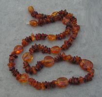 ♥ TOLLE KETTE / Baltischer Bernstein ♥