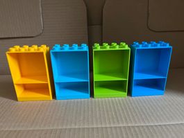 Lego Duplo 4x Regal Schrank Wand