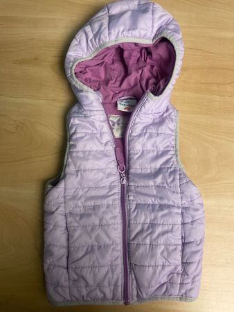 Lila Dopolino Gilet/Steppweste Gr.98👧🏻