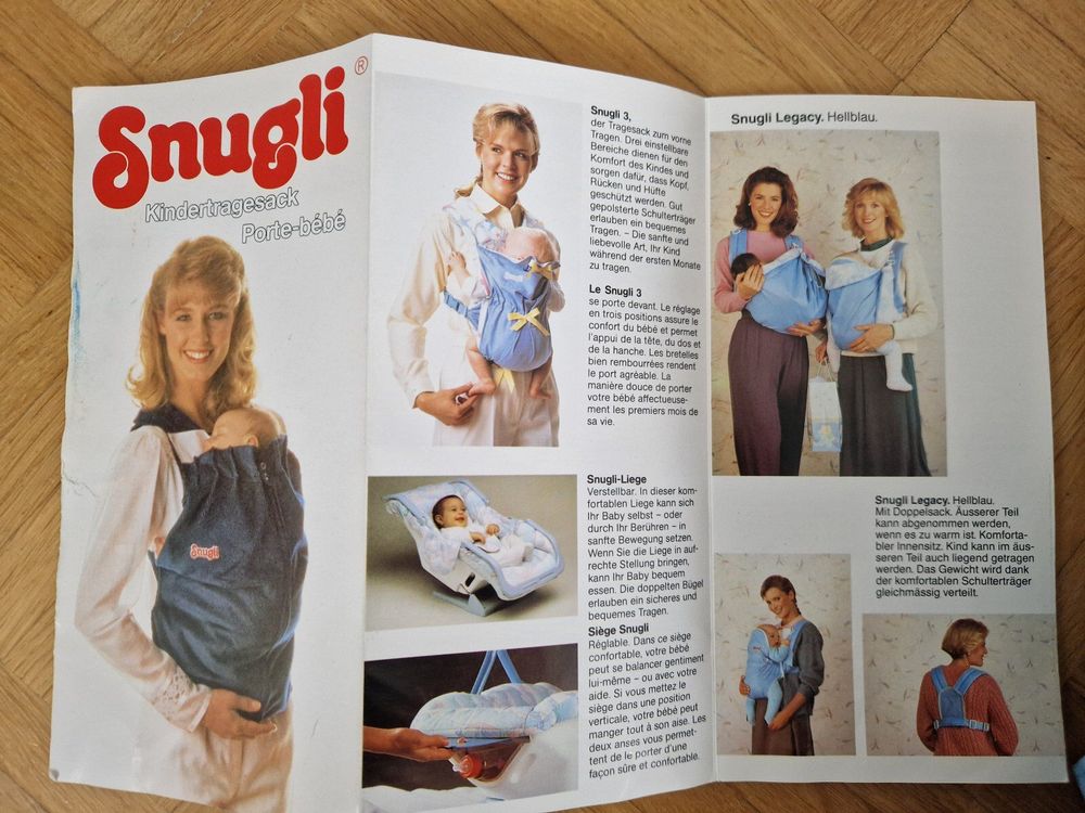 Bebetragesack/Snugli (Gebraucht) in Aefligen für CHF 20 – mit Lieferung ...