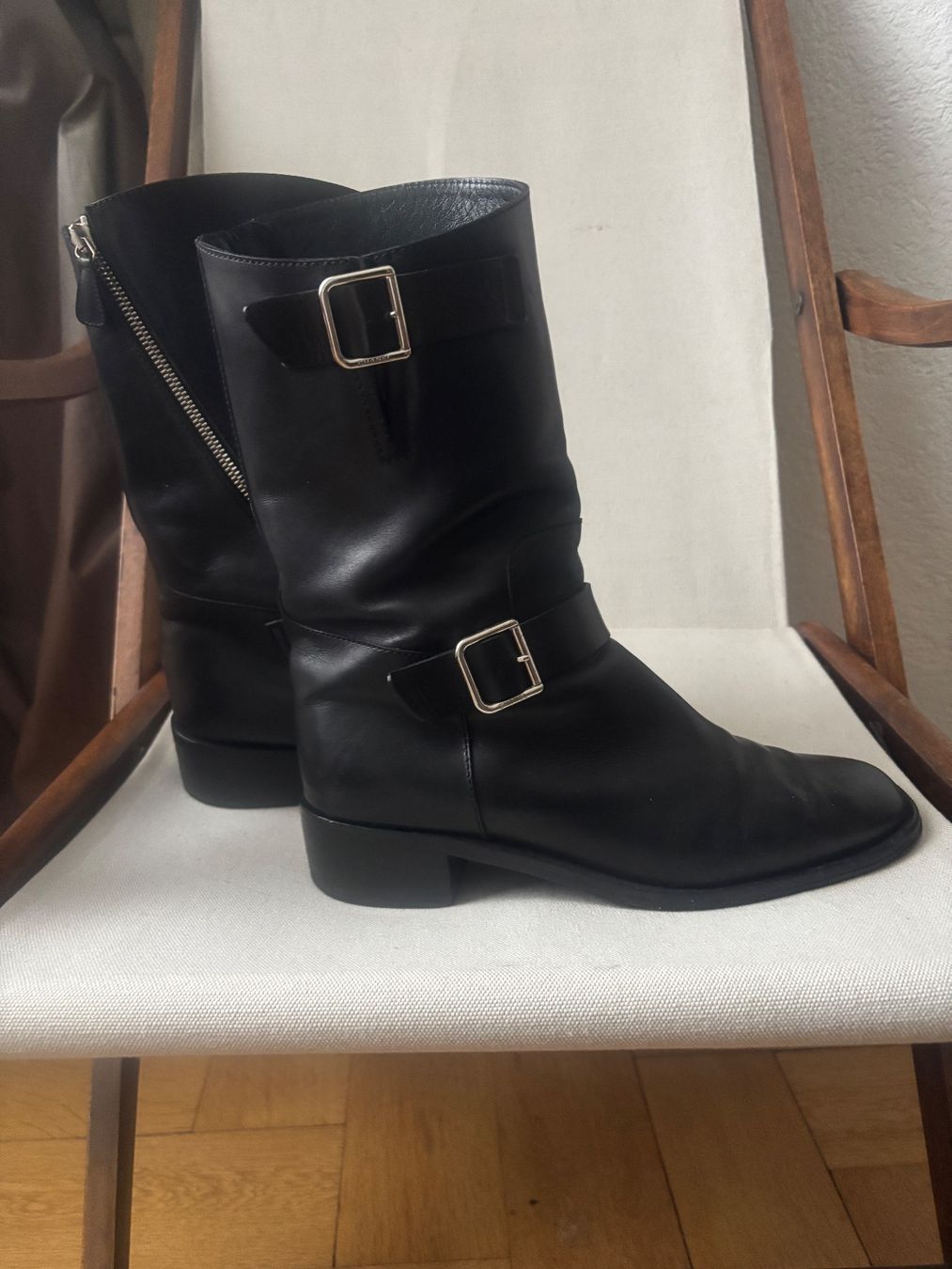 Chanel Scarpe da donna: Bottines motard CC – Usato da Genève venduto da bea_f5qp