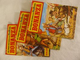 Bastei Bonanza 3 Hefte guter Zustand, aber ohne Mittelseite