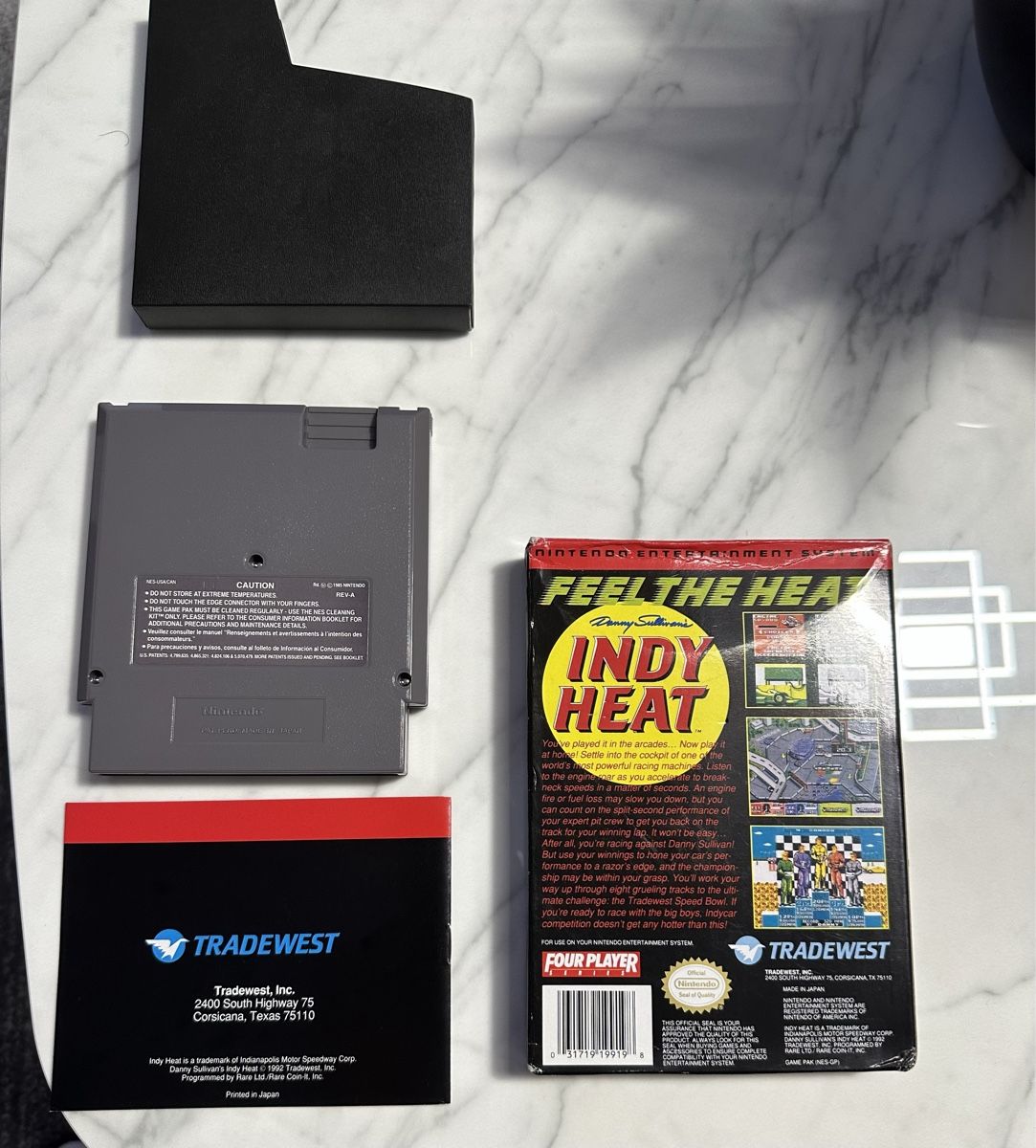 Nintendo Giochi: Indy heat NES cib OVP – Usato da Taverne venduto da Niko-Bellic 1