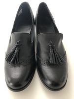Clarks elegante schwarze leder Schuhe, Größe 37.5, wie neu.
